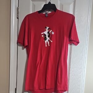 Chick-fil-A Cow Christmas T-Shirt Eat Mor Chikin